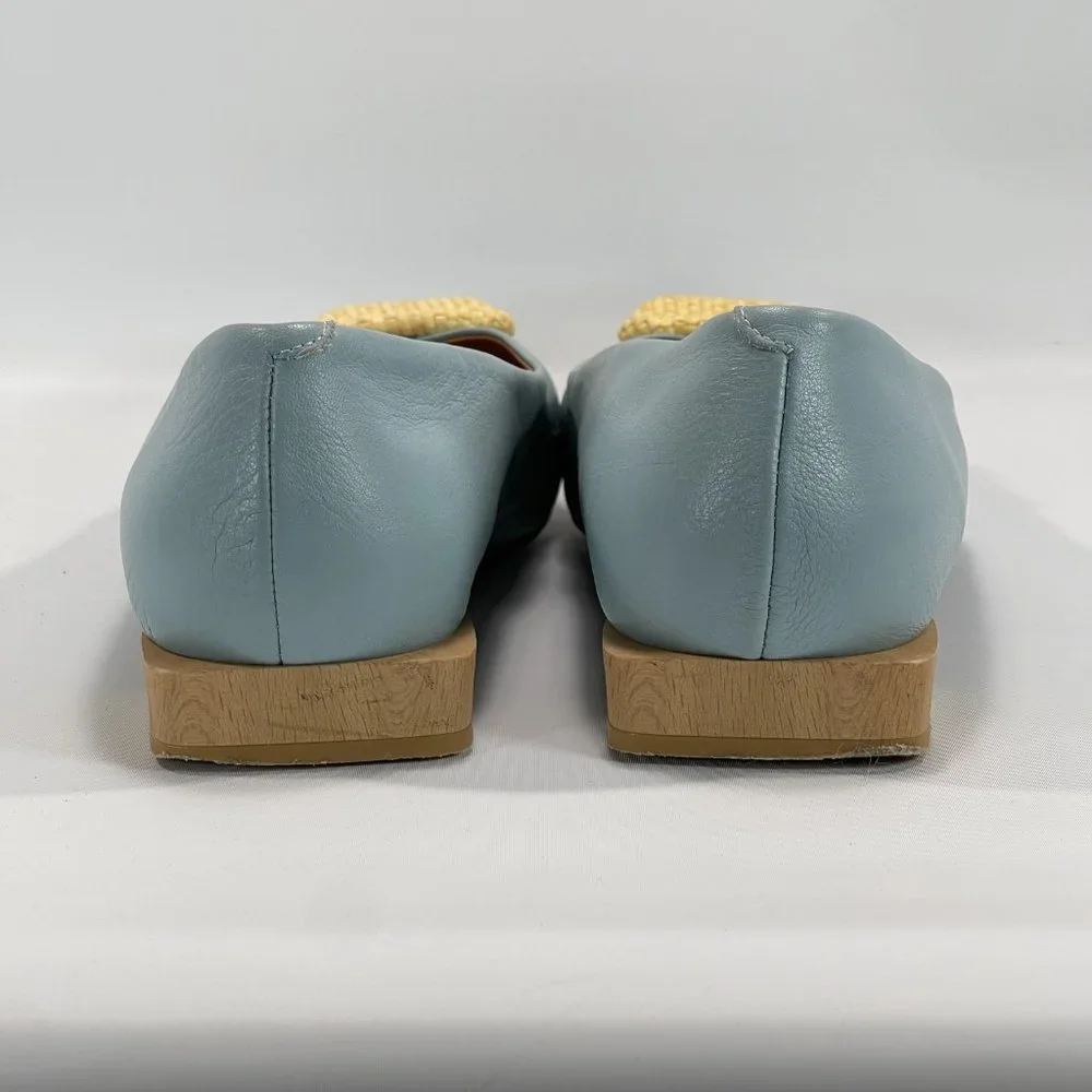Anthro ANGEL ALARCON Ballet Flats In Blue - Picture 8 of 13